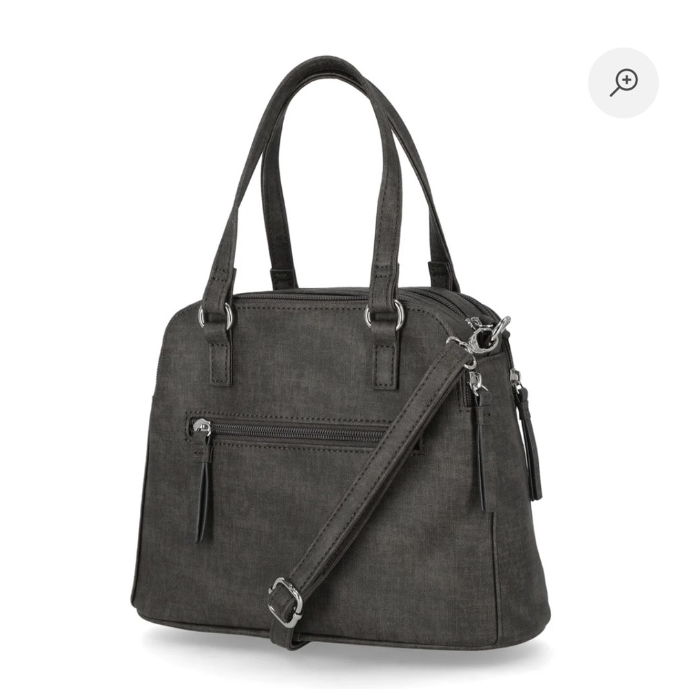 Chic Gray multi-use Satchel Bag - Picture 3 of 12